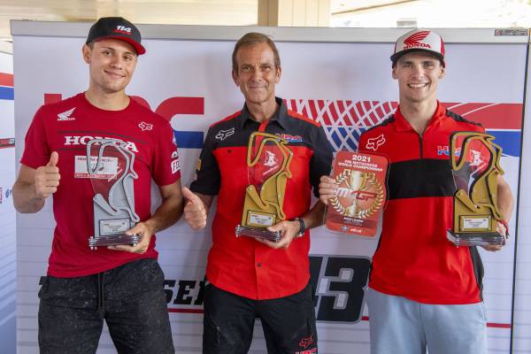 Double Honda podium in Russia