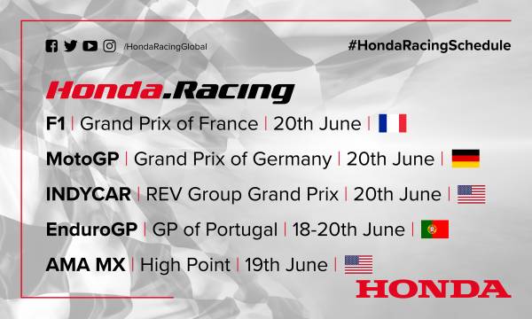 This weekend's racing