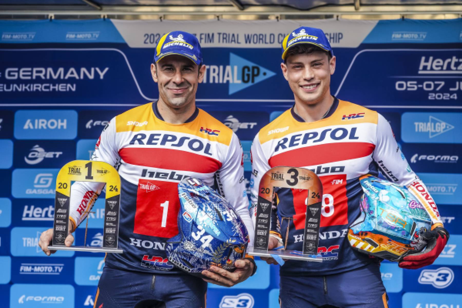 ボウがドイツ大会で2連勝。マルセリは3位表彰台