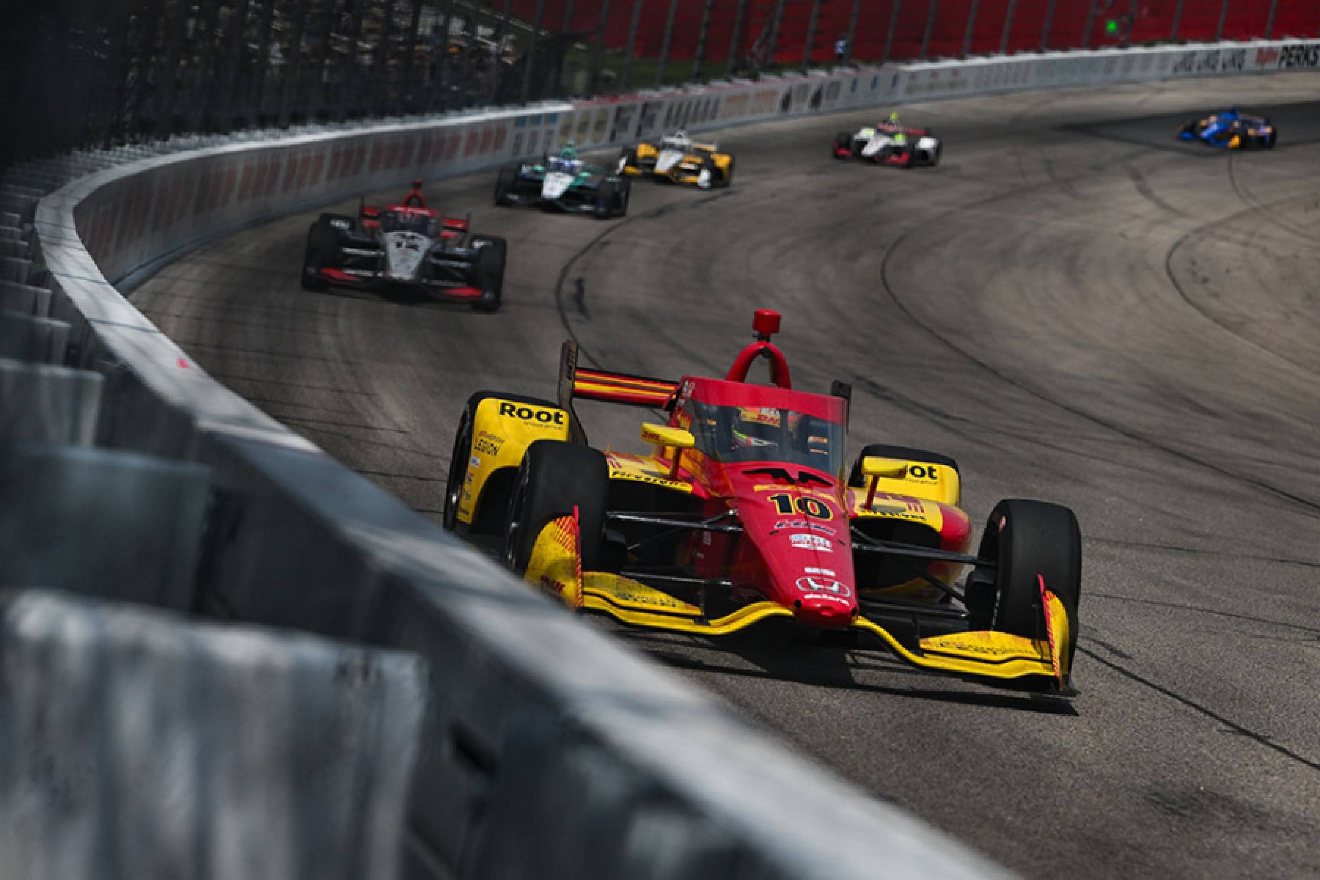 Palou Runs Second for Honda to Complete Iowa Speedway Doubleheader