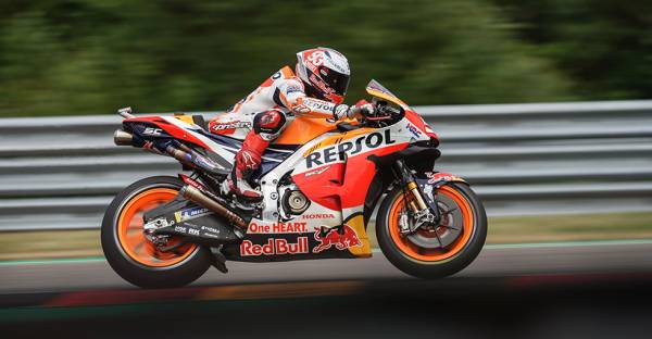 Marc Marquez Scores Second-row Start at Sachsenring