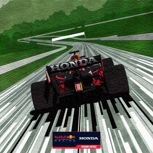 シュタイアーマルクGP優勝記念ポスター