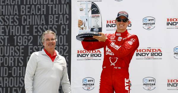 Ericsson, Palou Earn Double Podium for Honda at Mid-Ohio
