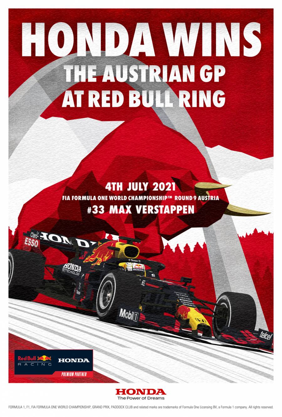 HONDA WINS THE AUSTRIAN GP