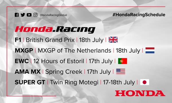 This weekend's racing