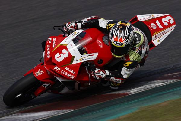 小山、荒川、埜口のHonda勢が表彰台を独占