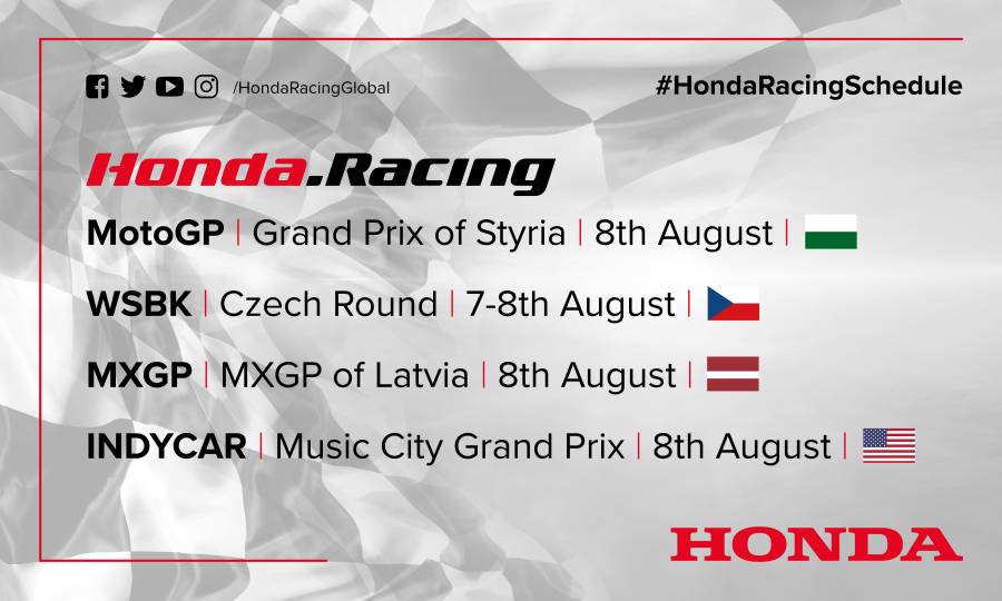 This weekend's racing