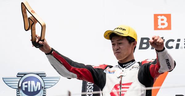 小椋藍が初表彰台を獲得、ソムキアット・チャントラも自己ベストの5位