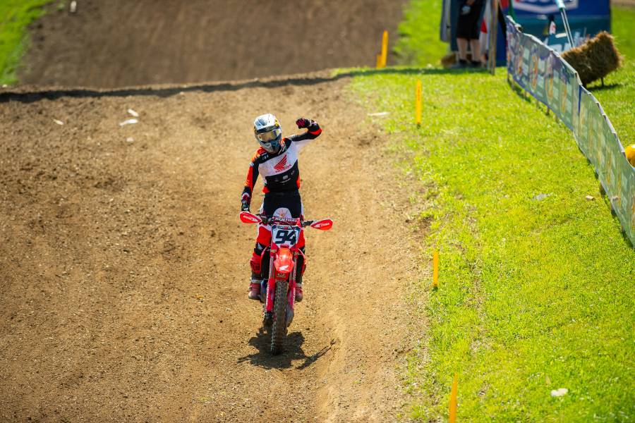 Team Honda HRC Dominates Unadilla MX, Winning Both Classes