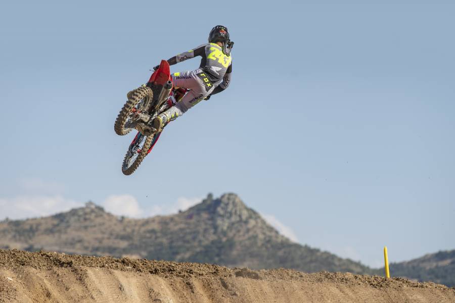 Tim Gajser leads the MXGP championship with an epic race two win in Turkey