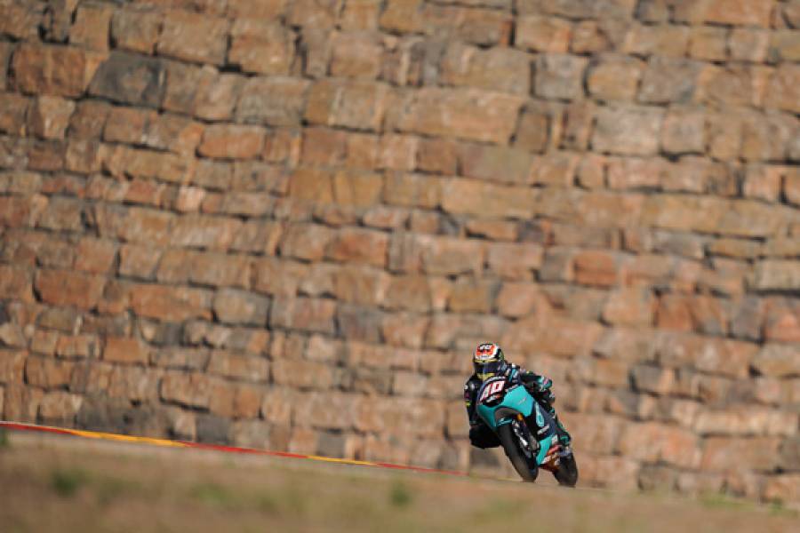 Honda’s NSF250RW Monopolises Aragon Front Row