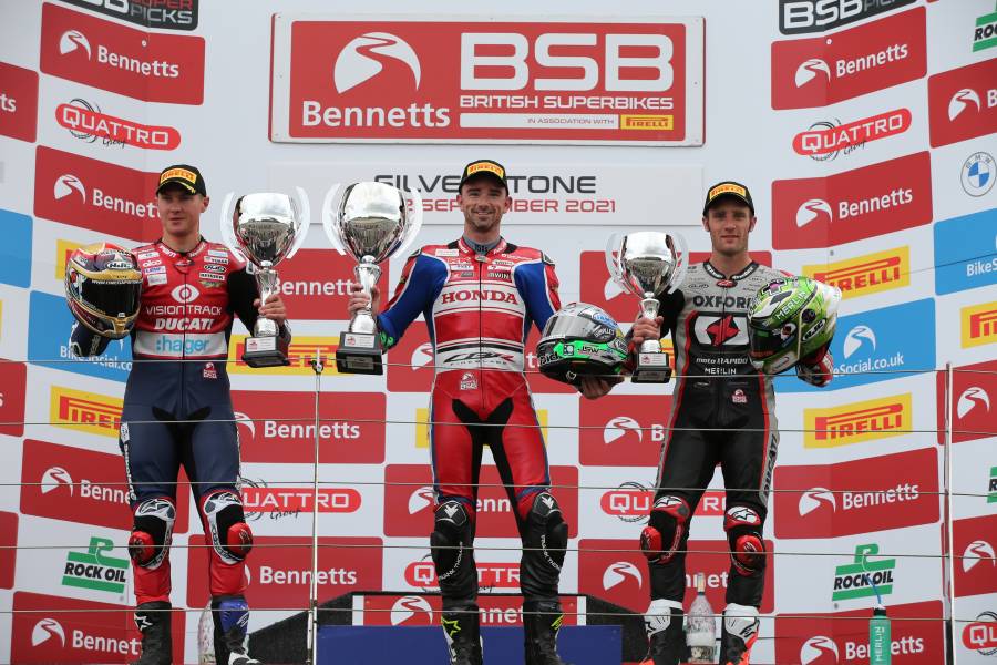 シルバーストーンでHonda Racing UKのグレン・アーウインが優勝
