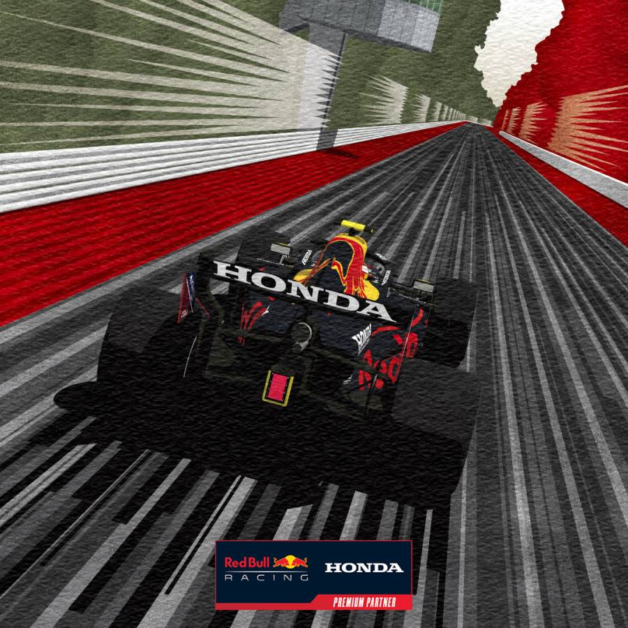 イタリアGP参戦記念ポスター