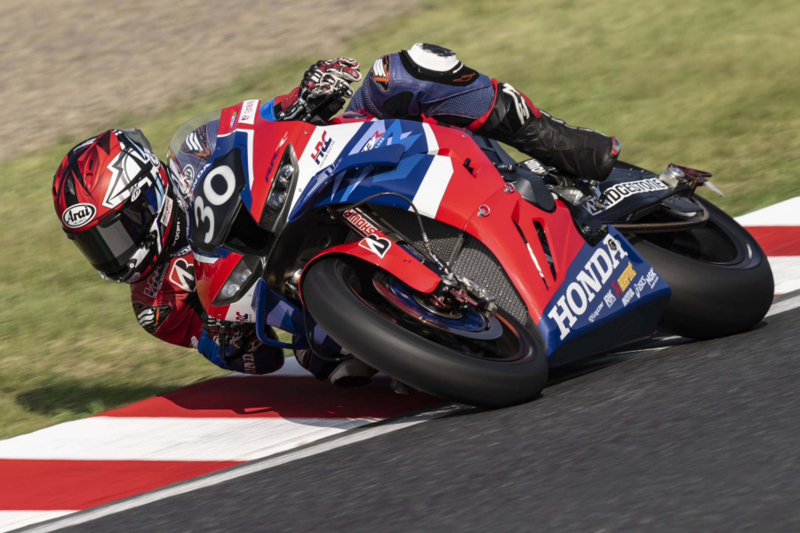 Team HRC with 日本郵便が予選3番手に