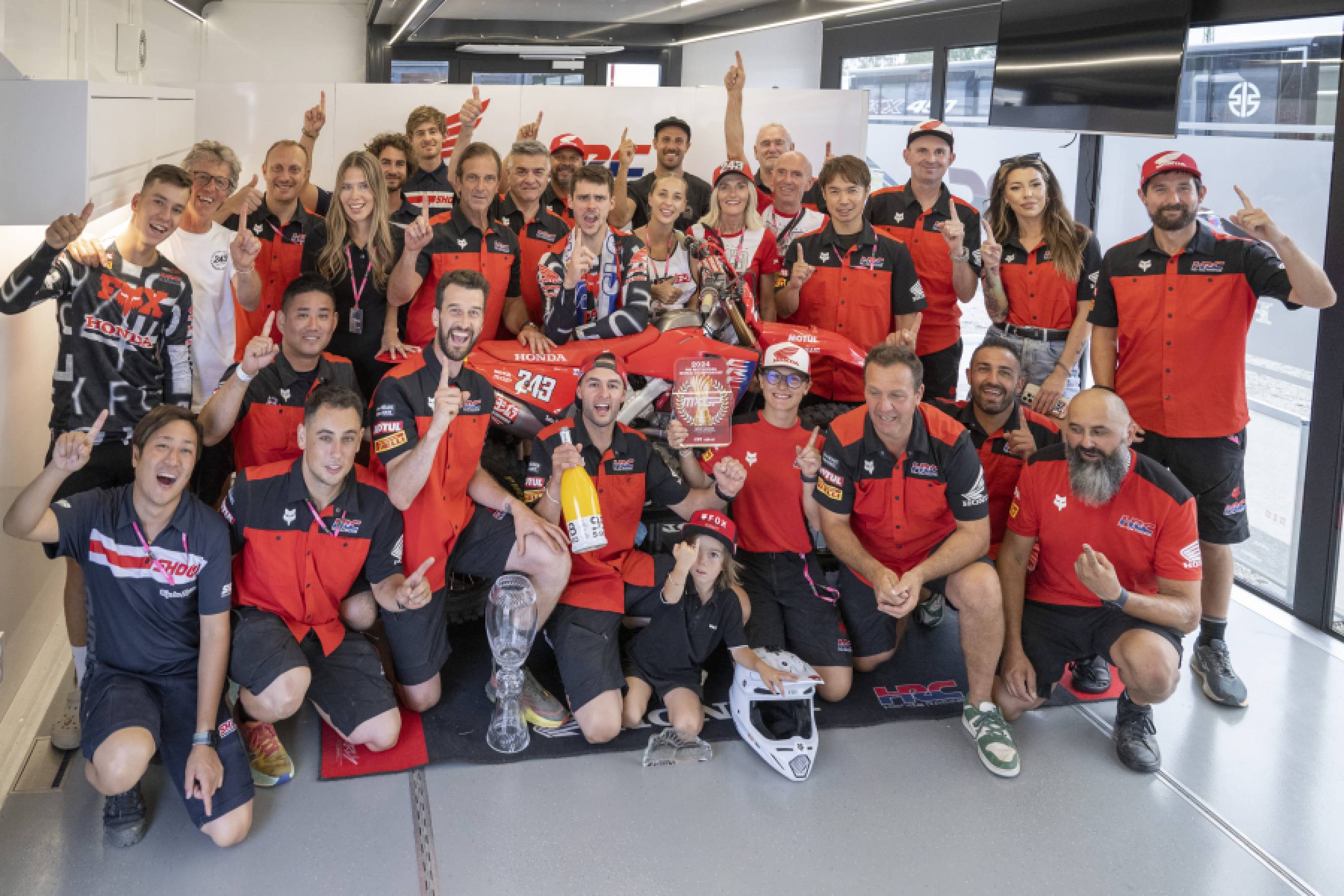 Victorious Gajser takes Czech GP overall after impressive second moto win