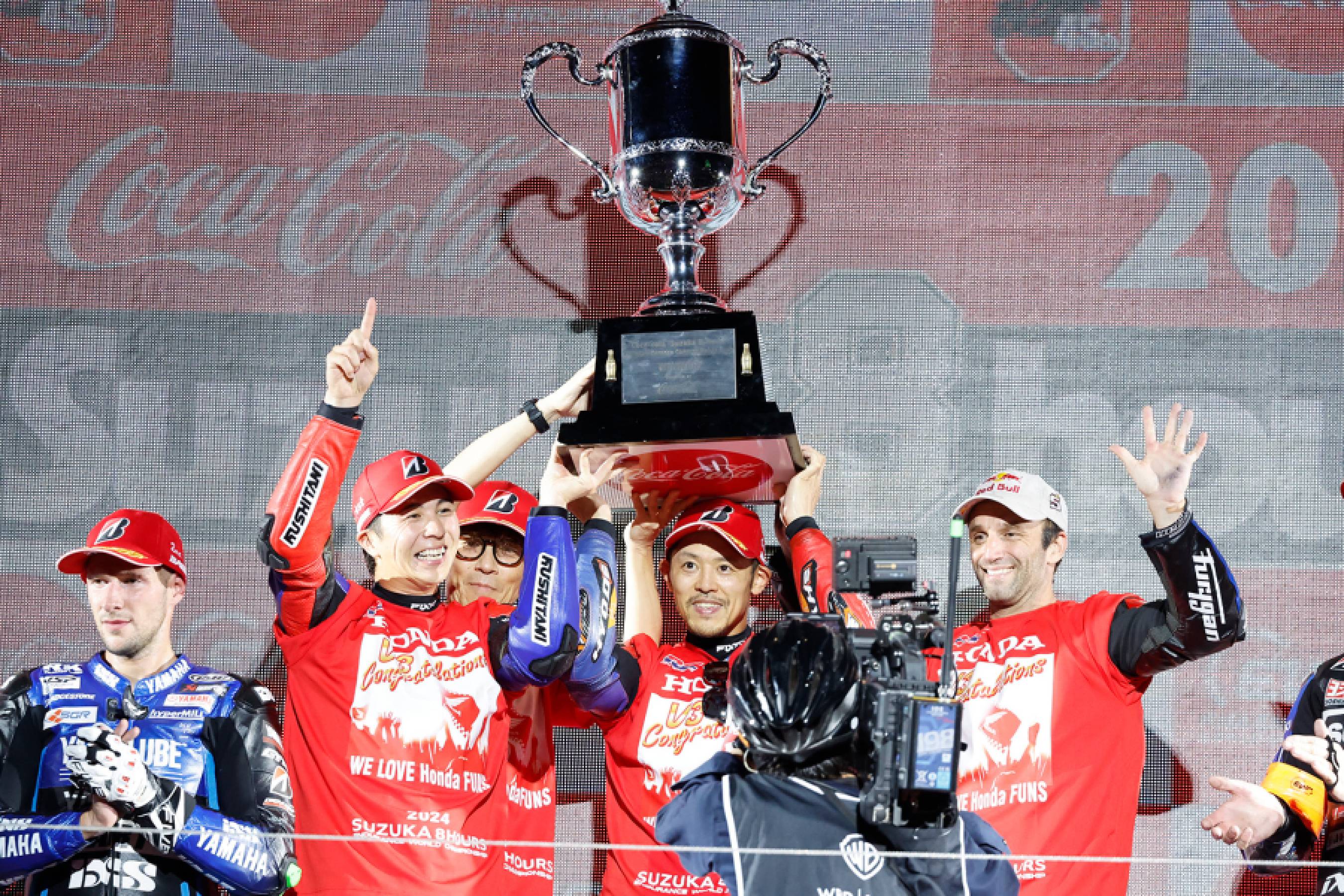 【レース終了】史上最多220周でTeam HRC with 日本郵便が3連覇。Honda通算30勝目を達成