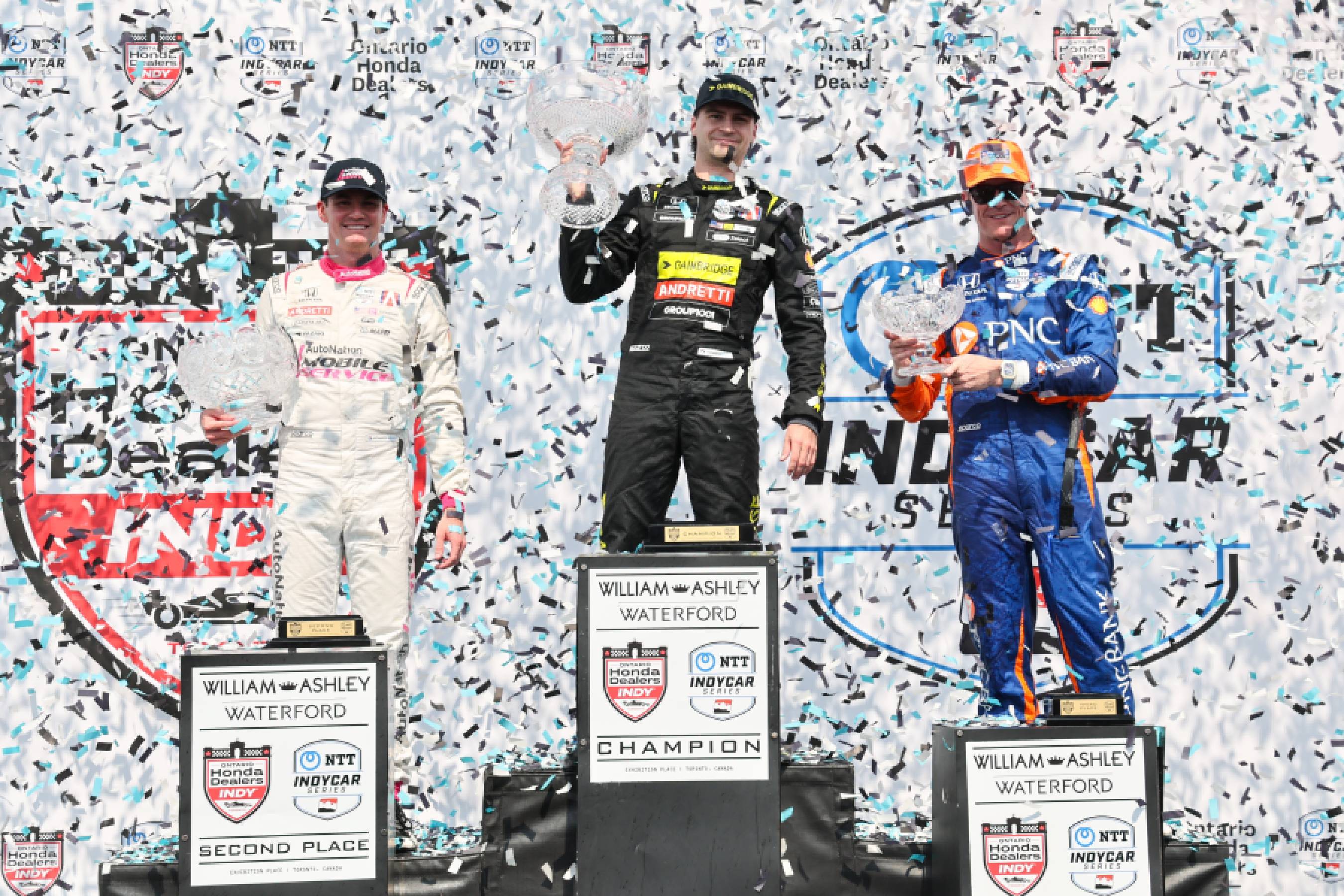 ハータ＆カークウッドでAndretti Globalが1-2フィニッシュ。Honda勢がトップ7独占