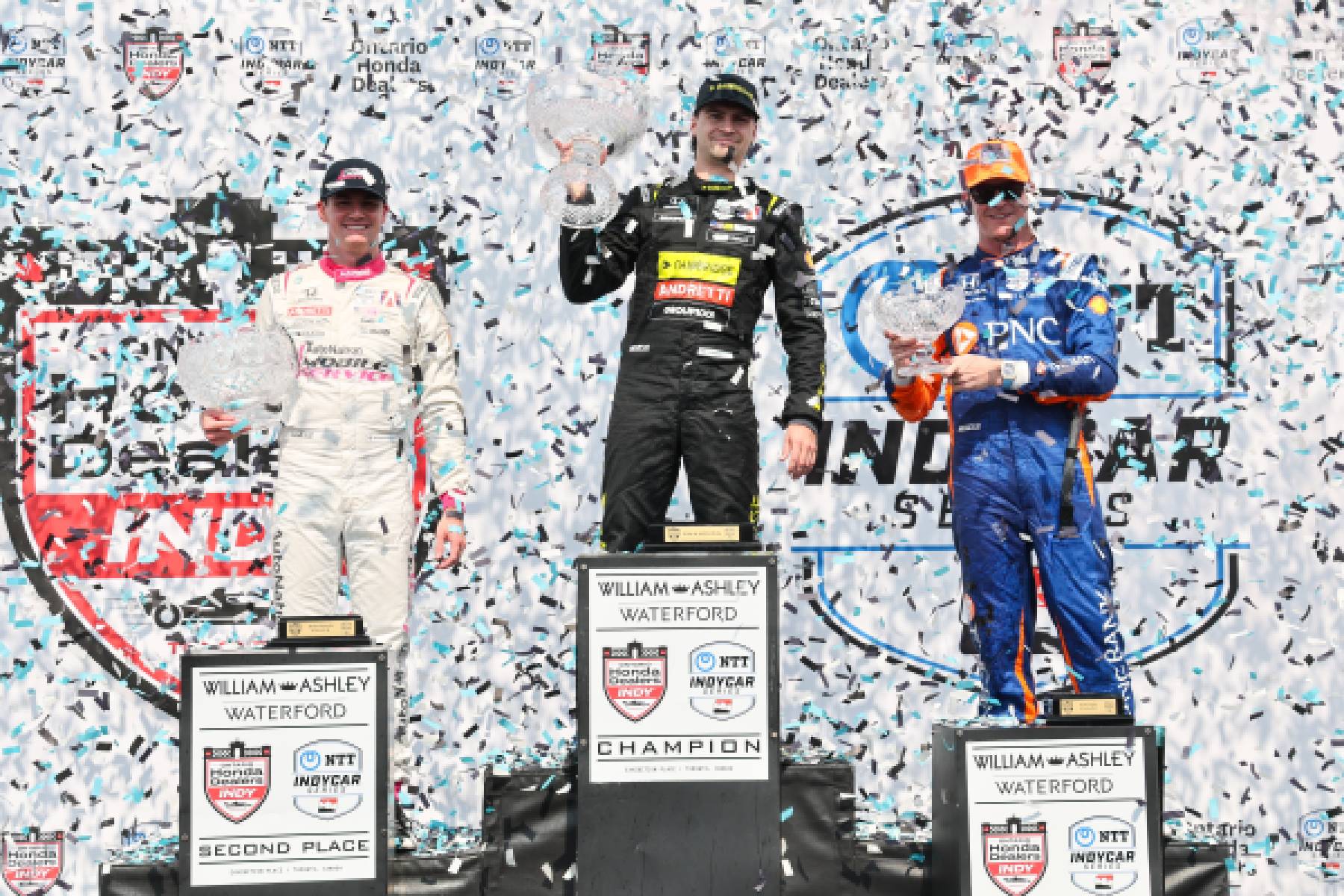 ハータ＆カークウッドでAndretti Globalが1-2フィニッシュ。Honda勢がトップ7独占