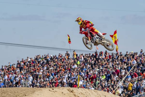 Another podium for Team HRC's Tim Gajser in Spain