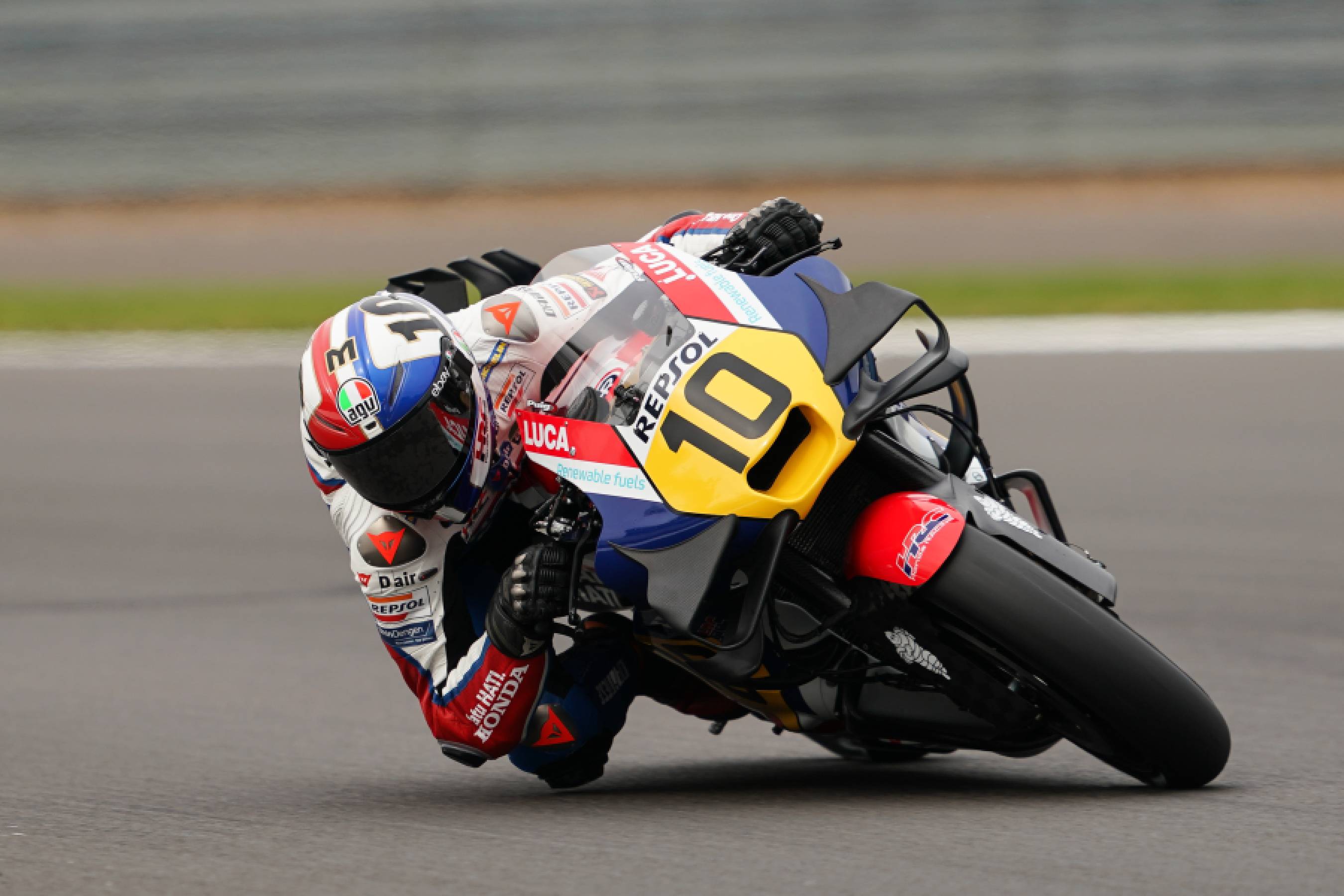 15th across the line at historic British GP for Marini