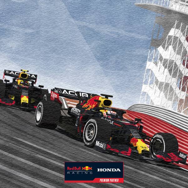 アメリカGP優勝記念ポスター