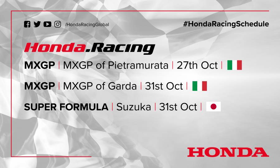 This weekend's racing