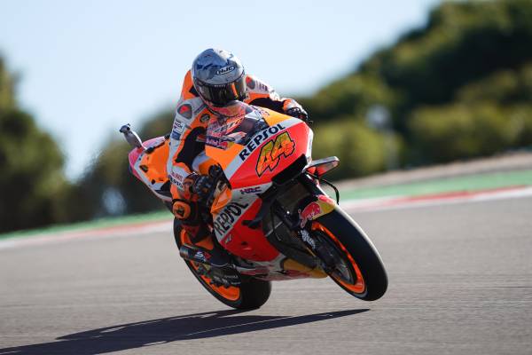 ポル・エスパルガロ5番手、アレックス・マルケス7番手、中上貴晶9番手とHonda勢３選手が初日をトップ10で終える。