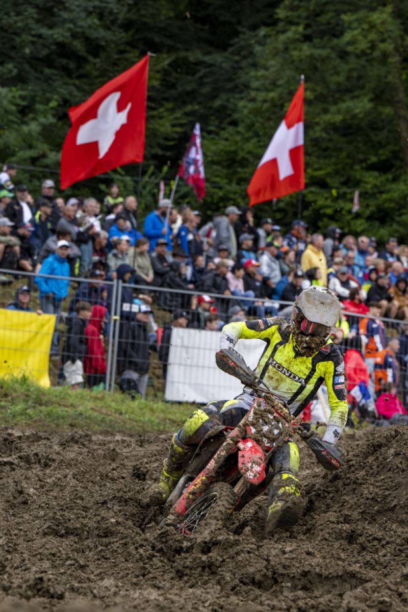 Dominant Gajser gets Swiss 1-1 to double MXGP... | Honda.Racing