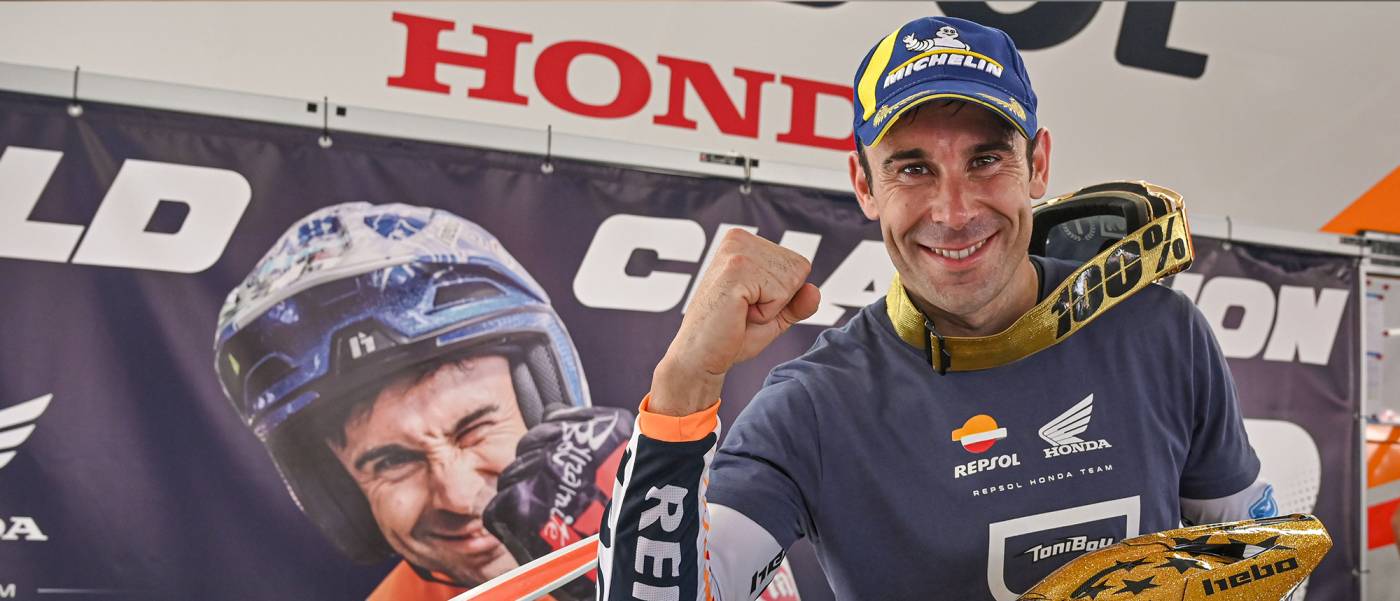 ＜FIM Trial World Championship＞ Toni Bou Wins 18th Consecutive FIM Trial World Championship Title