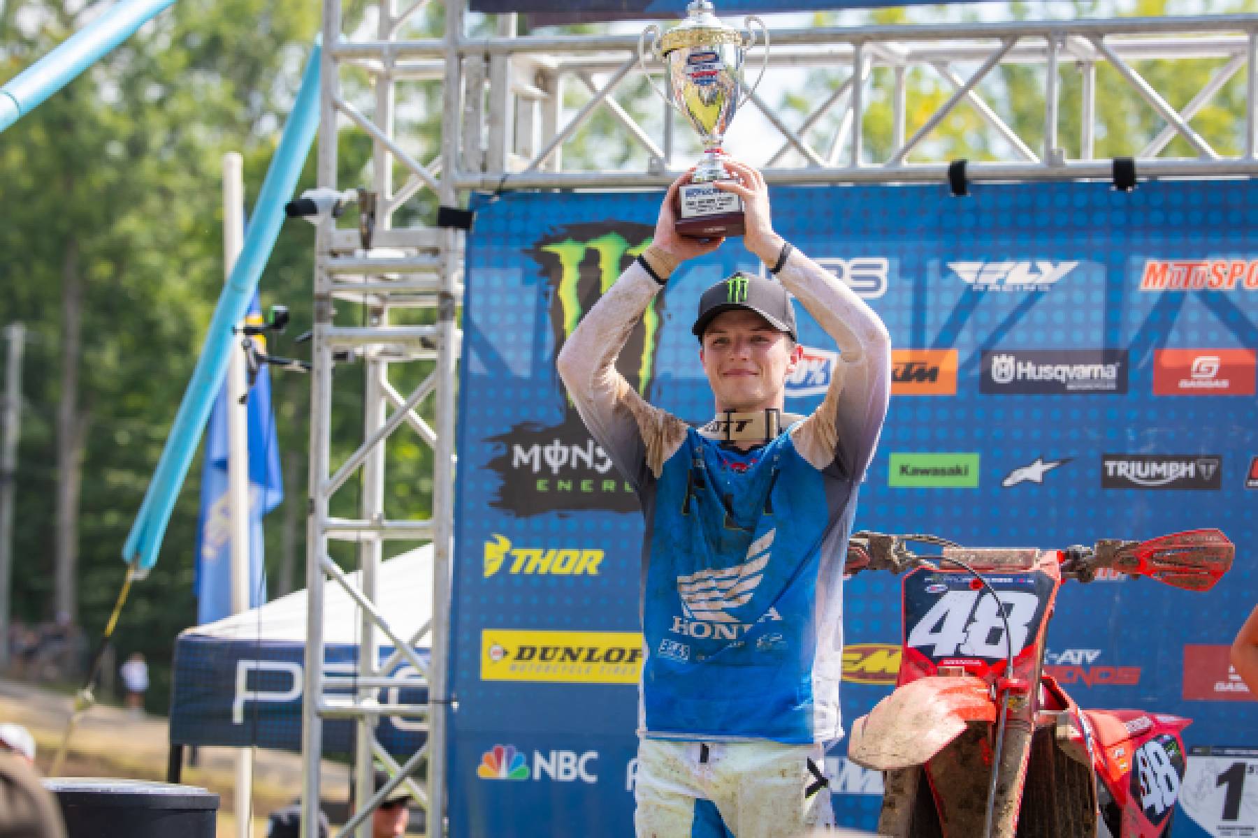 Second Overall at Ironman National MX for Chance Hymas