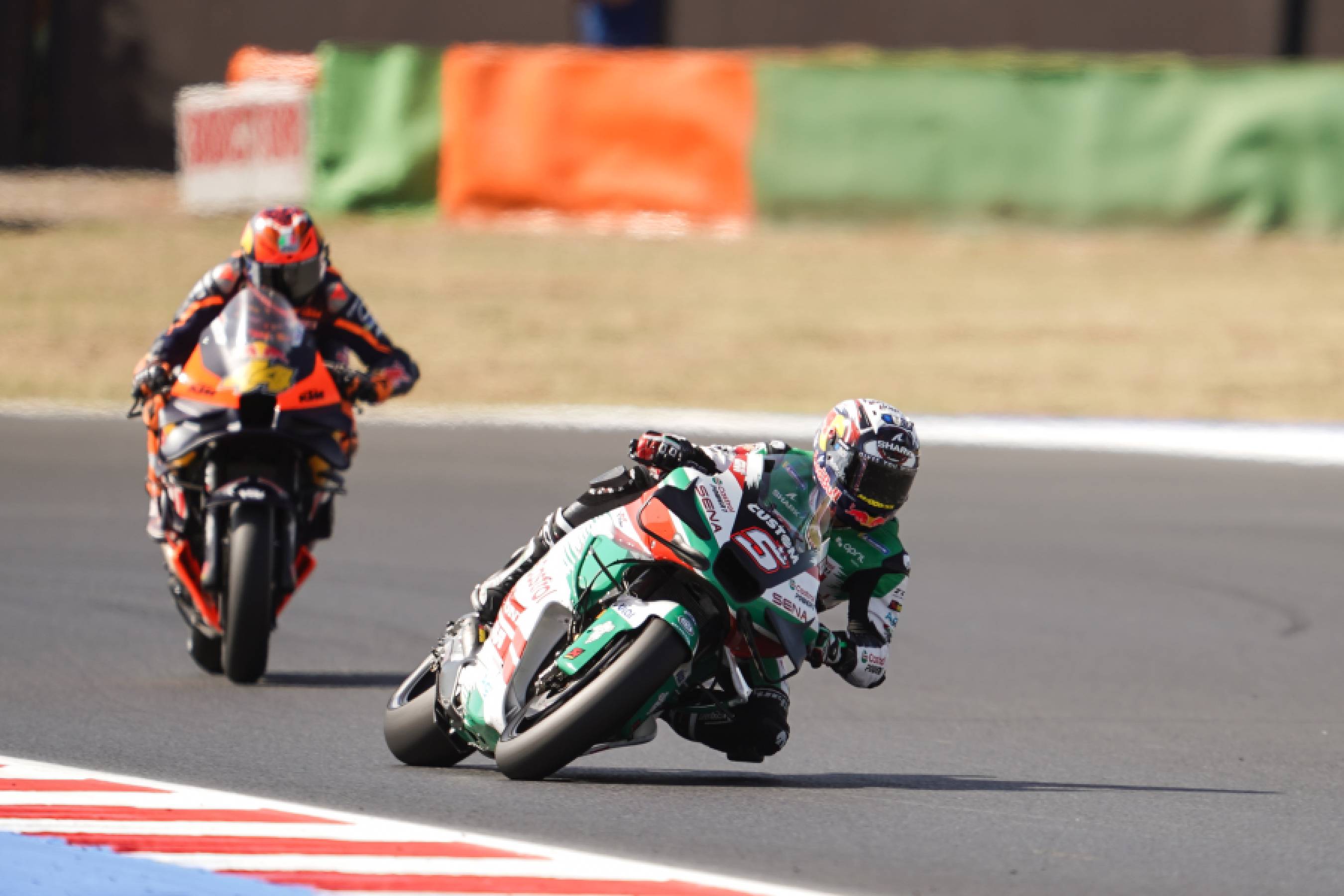 Johann Zarco finishes the Sprint in Misano