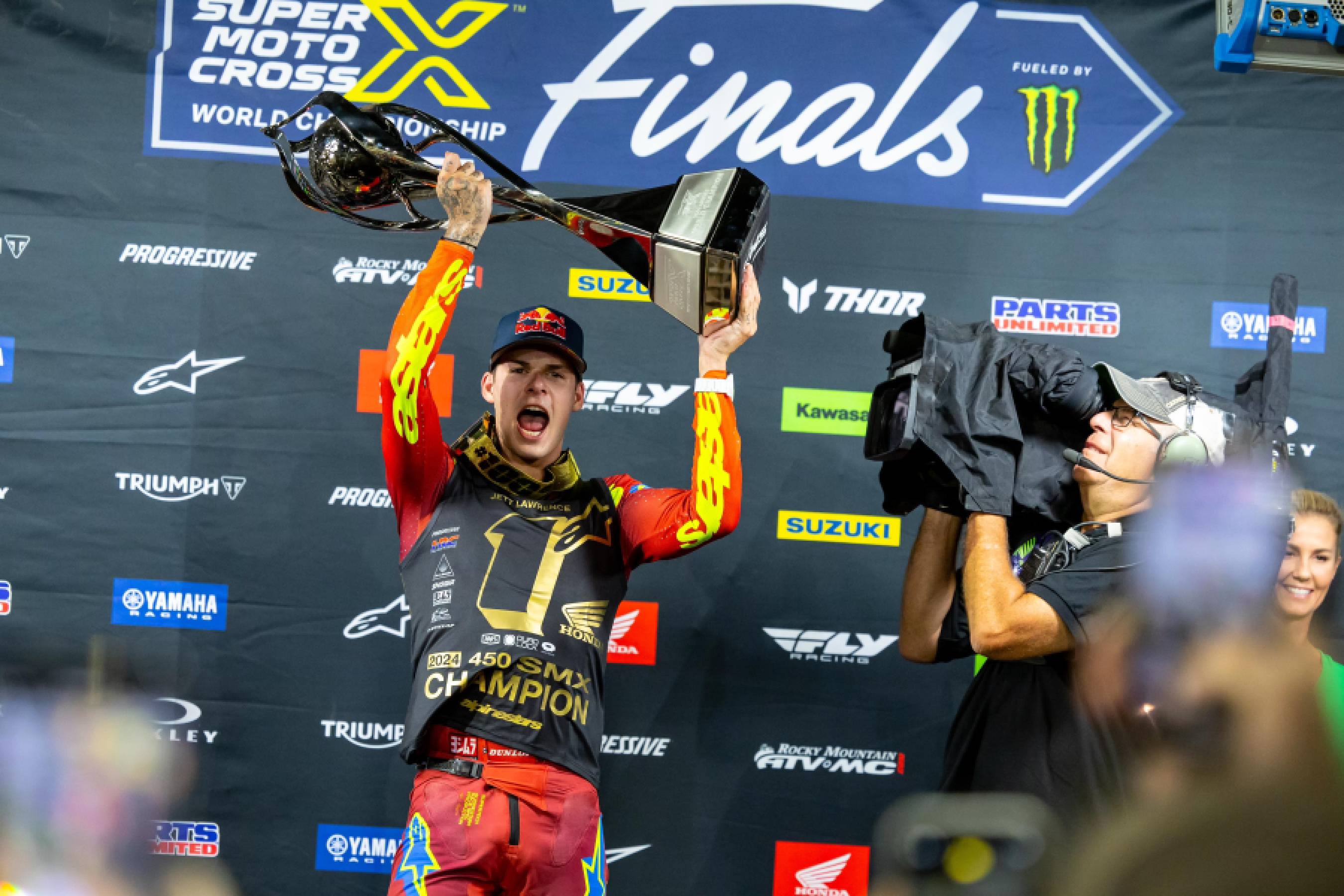 Jett Lawrence Repeats as SuperMotocross World Champion