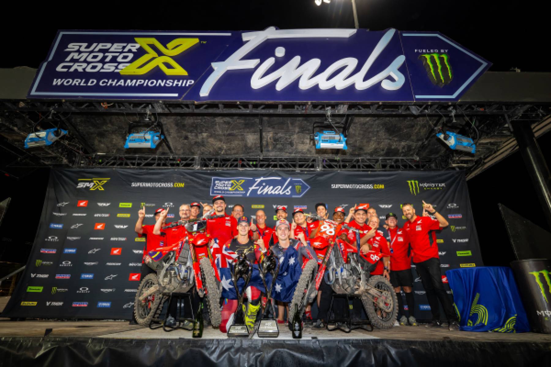 Team Honda HRC Progressive、2024シーズンを450SMXランキング1-2フィニッシュで終える