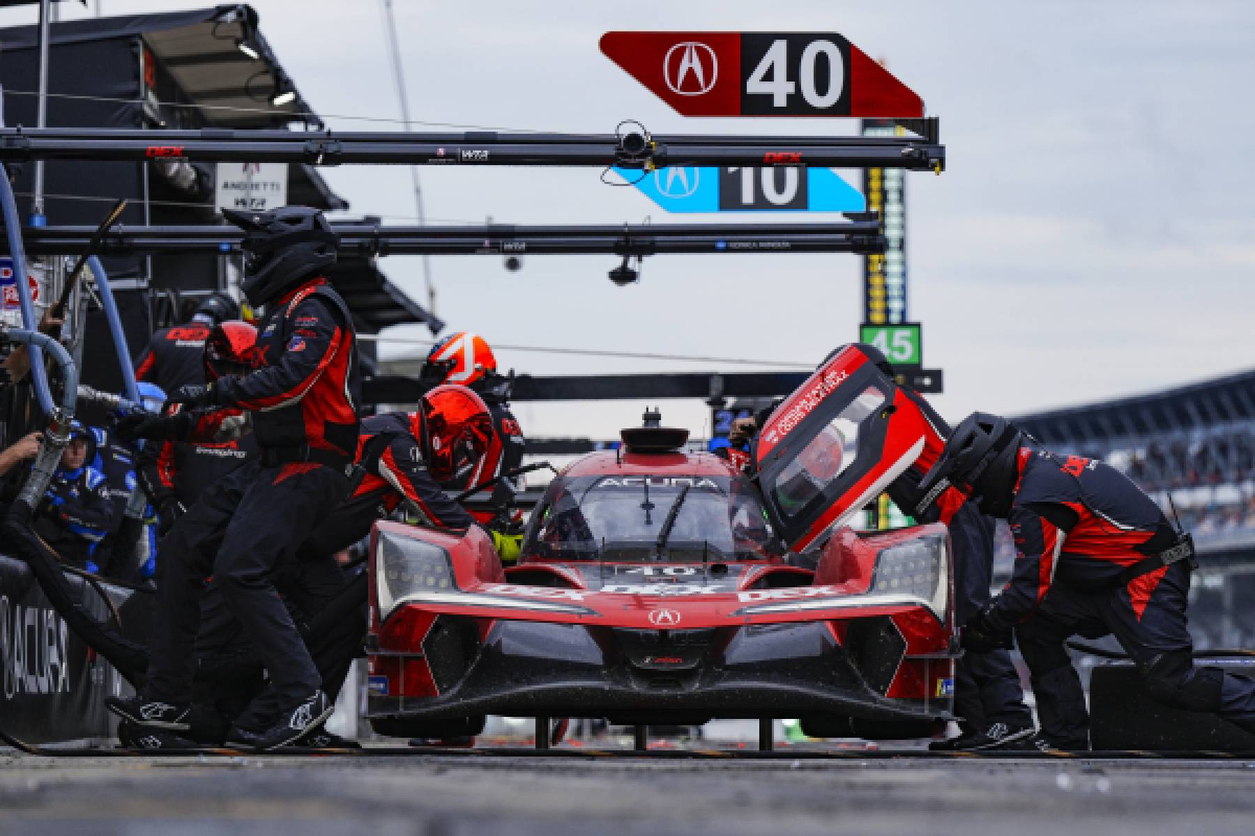 レース後半のペナルティーがAcuraの足かせに