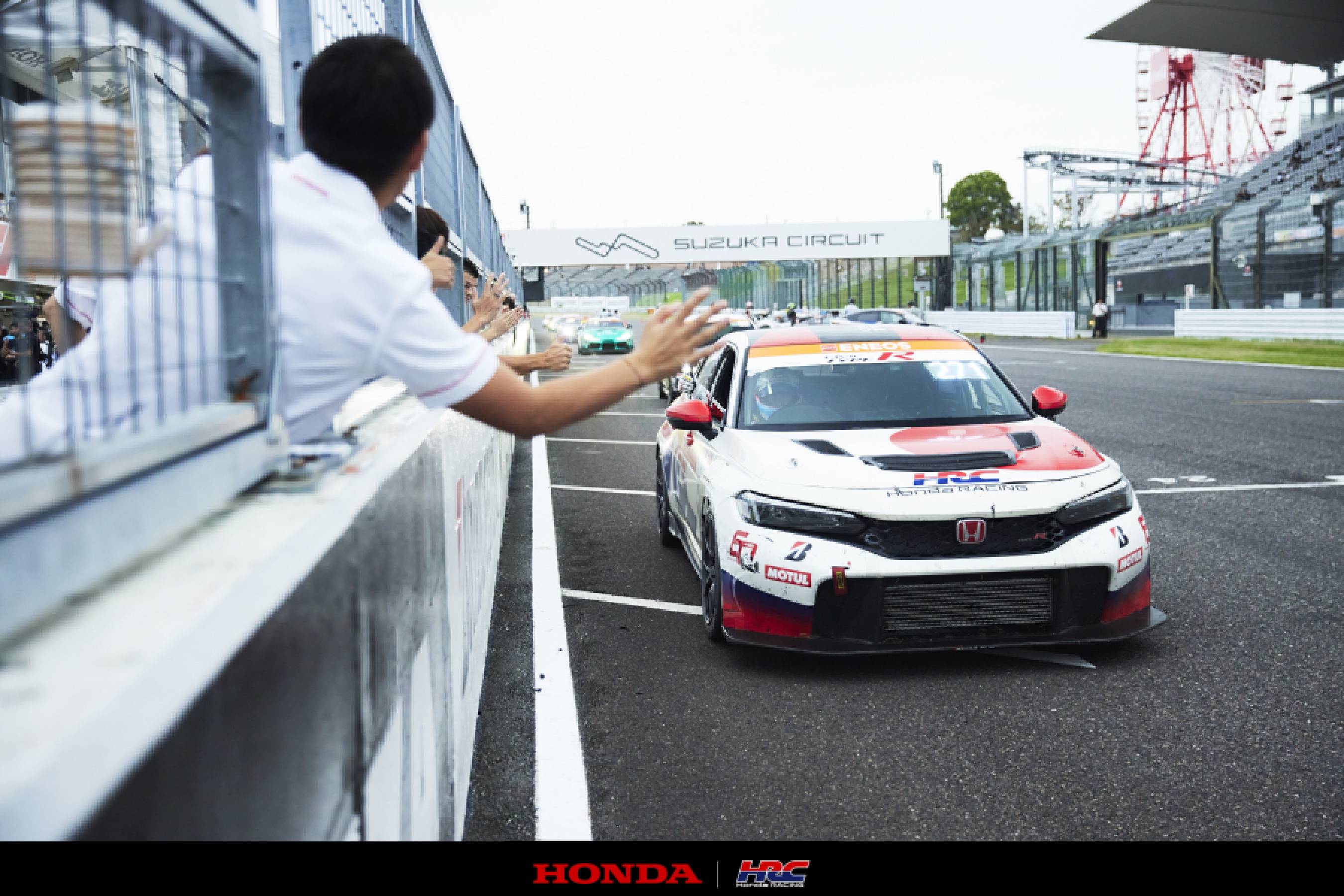 Honda CIVIC TYPE R CNF-Rが快走をみせ、114周でST-Qクラス2位フィニッシュ