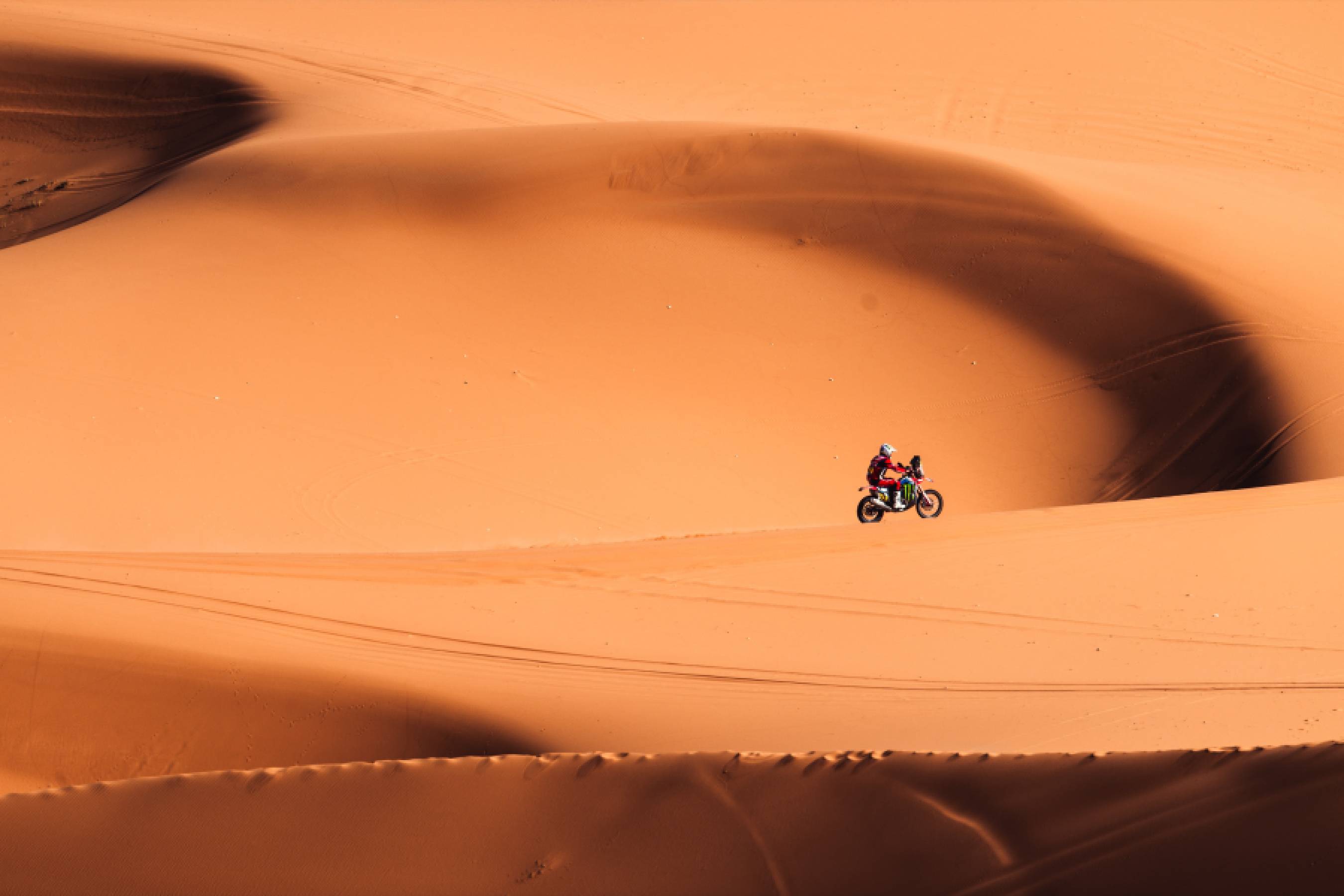 It’s a rollercoaster of a day for the Monster Energy Honda Team