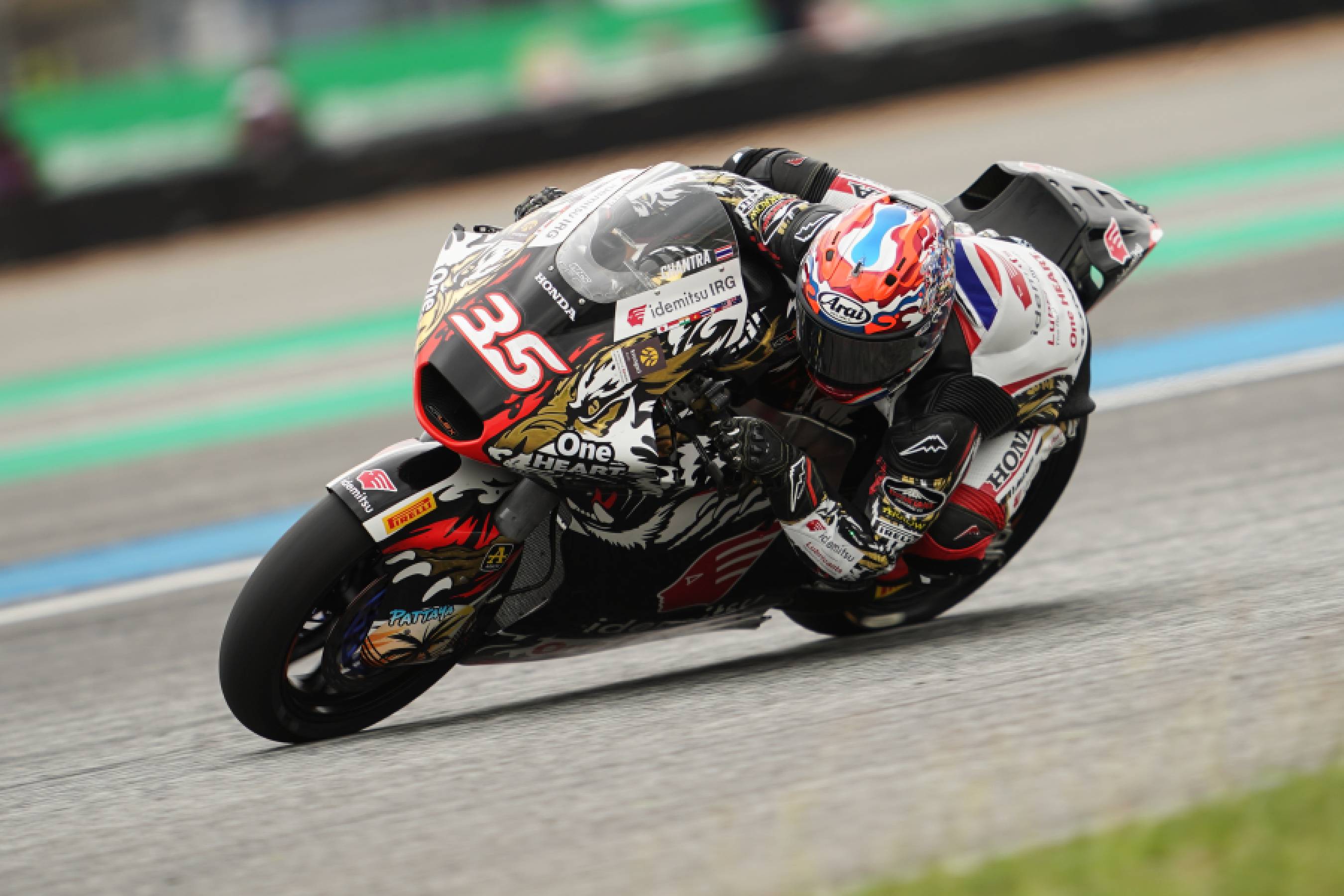 Chantra Finishes Close to the Podium in Front of Home Crowd at ThaiGP