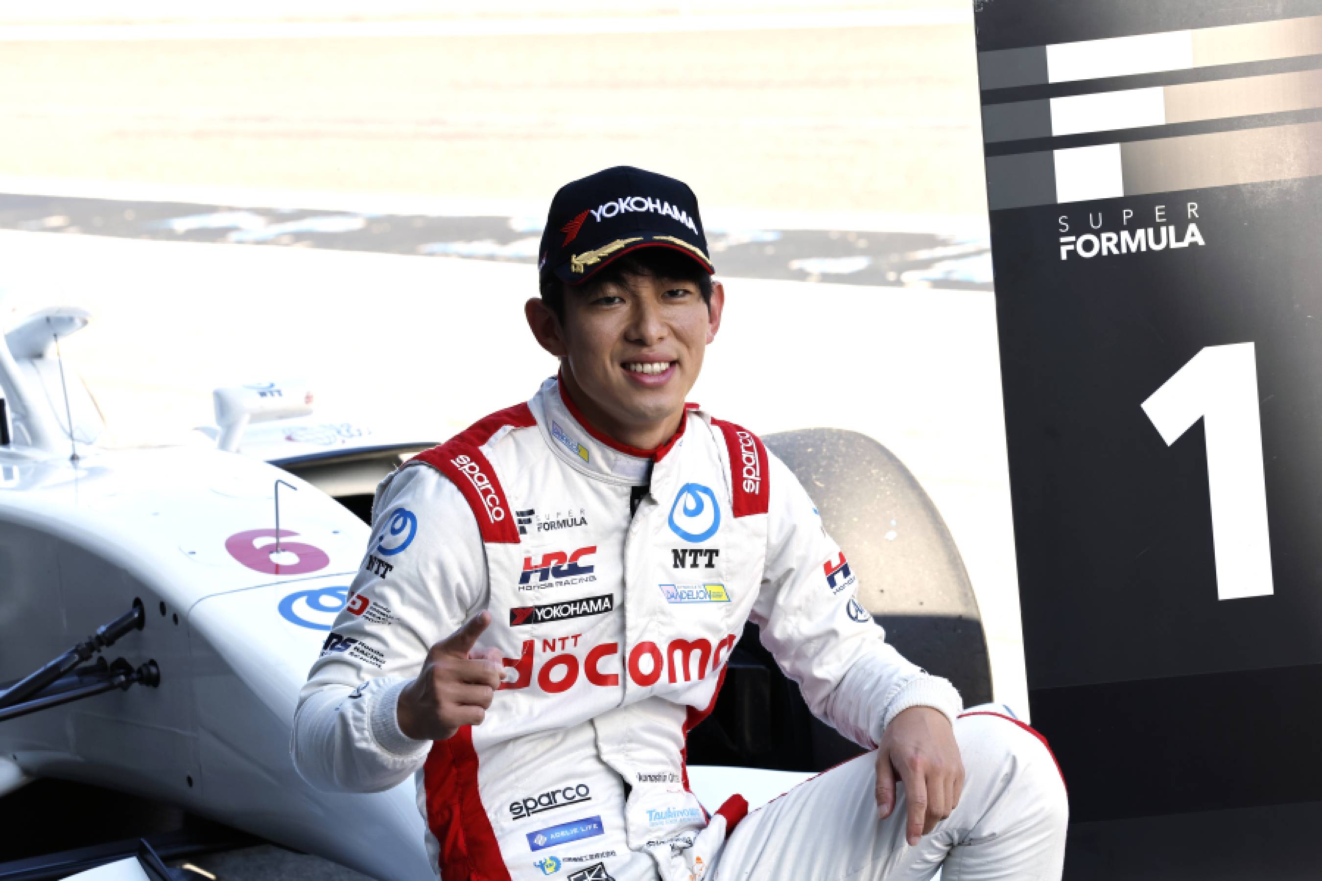 Ohta takes first pole position of his career