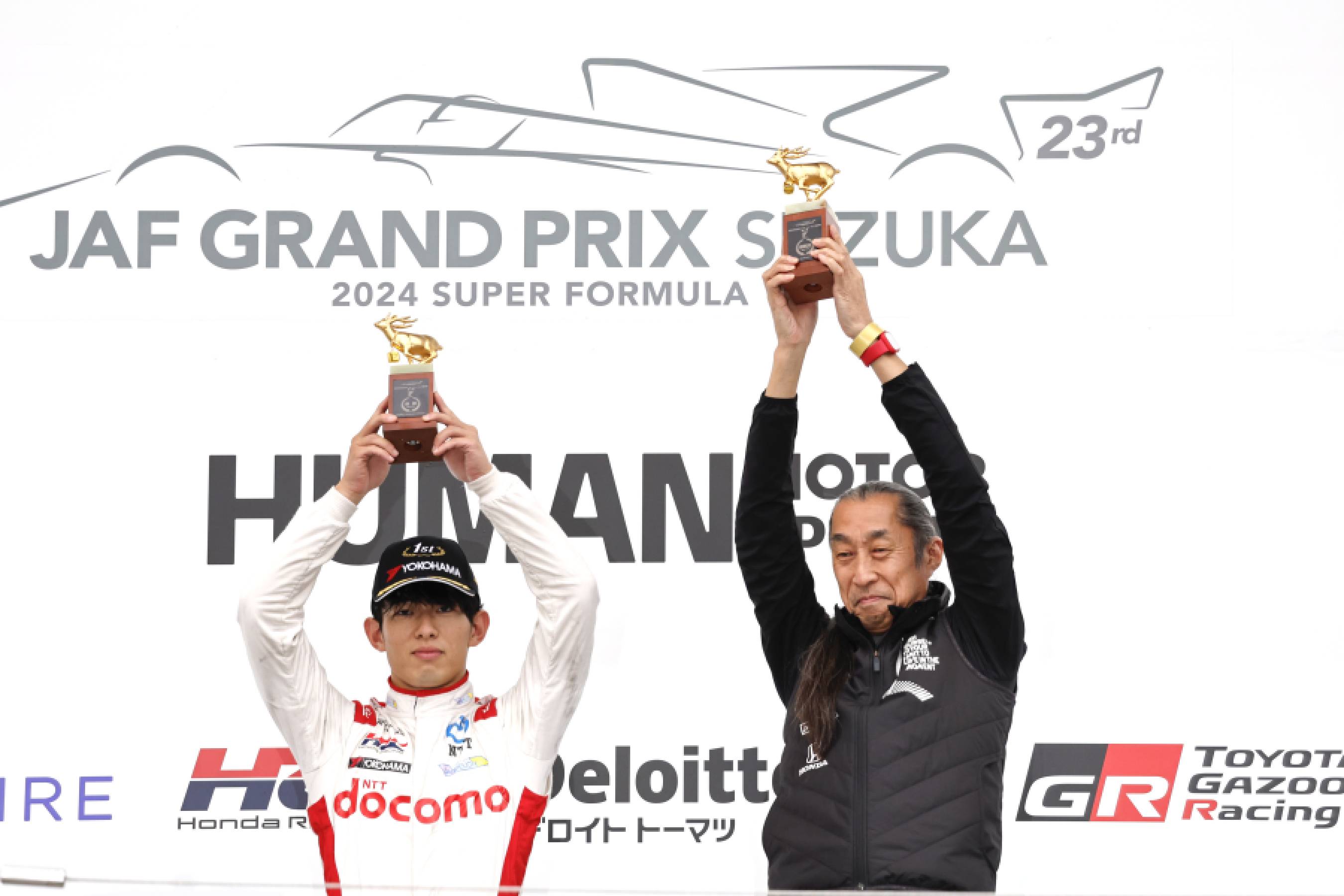 太田2連勝でチームタイトル獲得。引退の山本は連続入賞を飾る