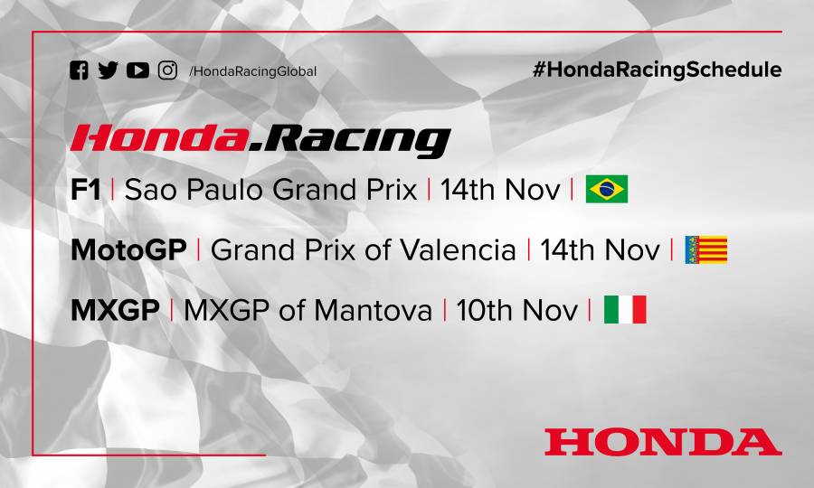 This weekend's racing