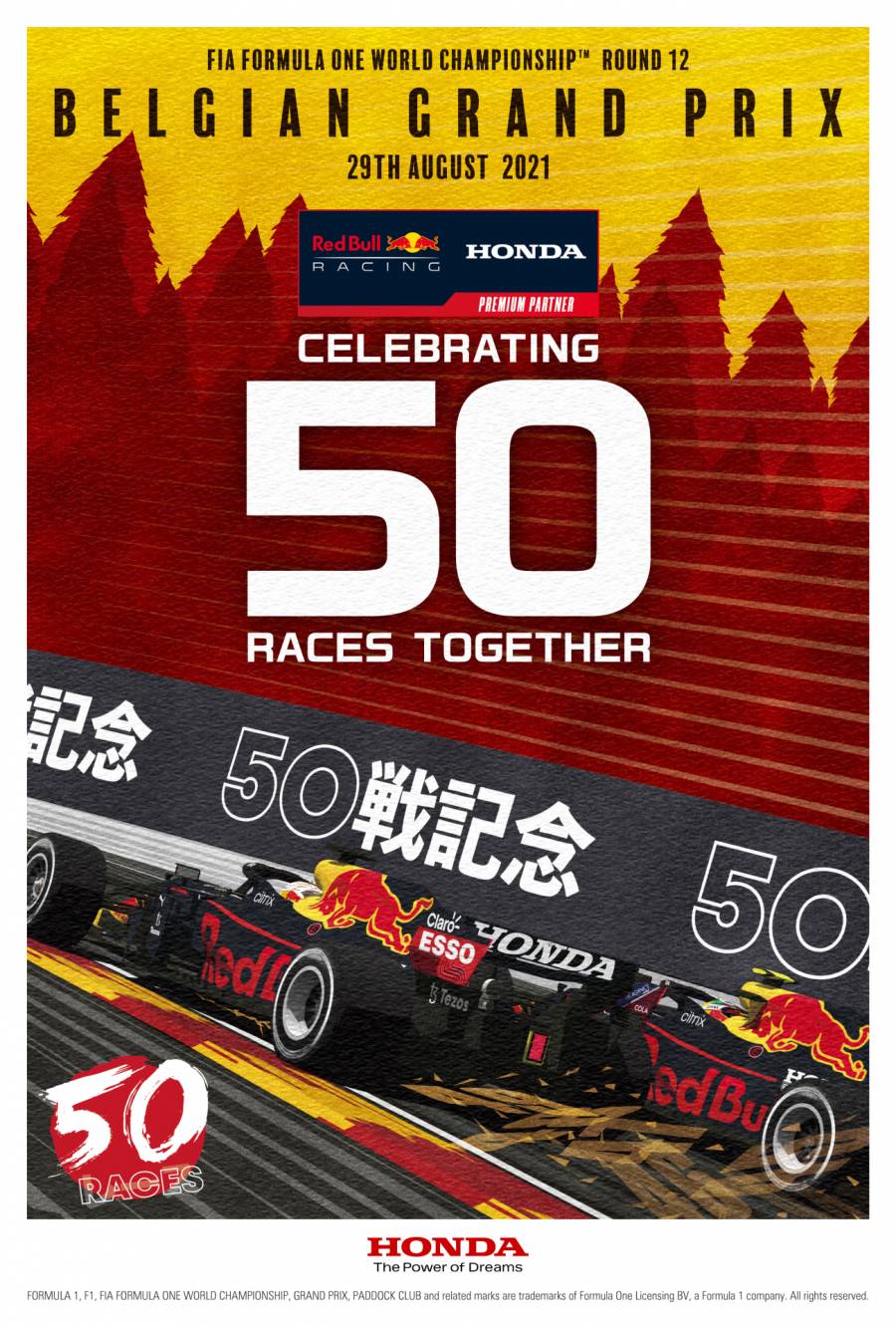 50 Races Celebrations With Red Bull Racing