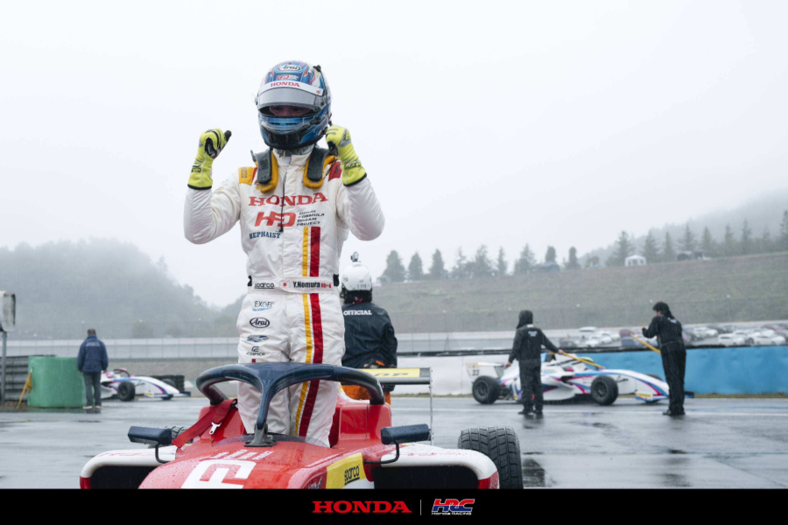 Nomura goes back-to-back, while Horachi takes second place for a 1-2 finish