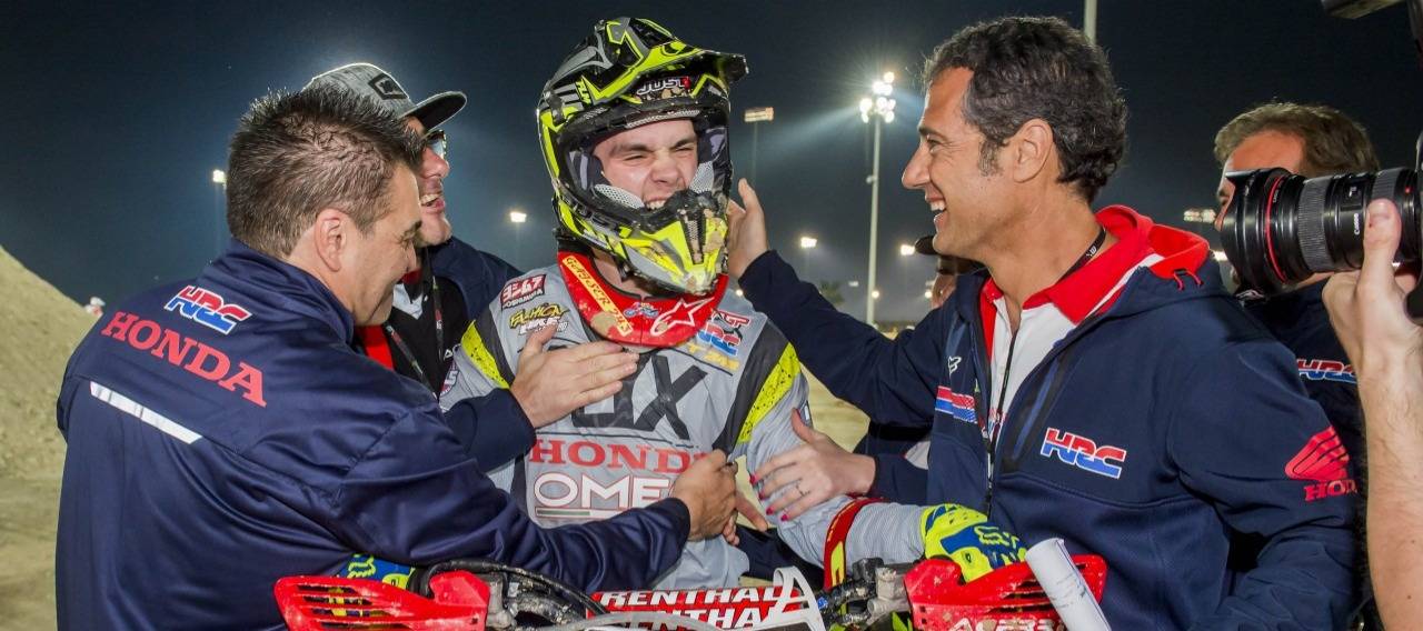 A decade of making the difference: Tim Gajser’s remarkable MXGP Honda story
