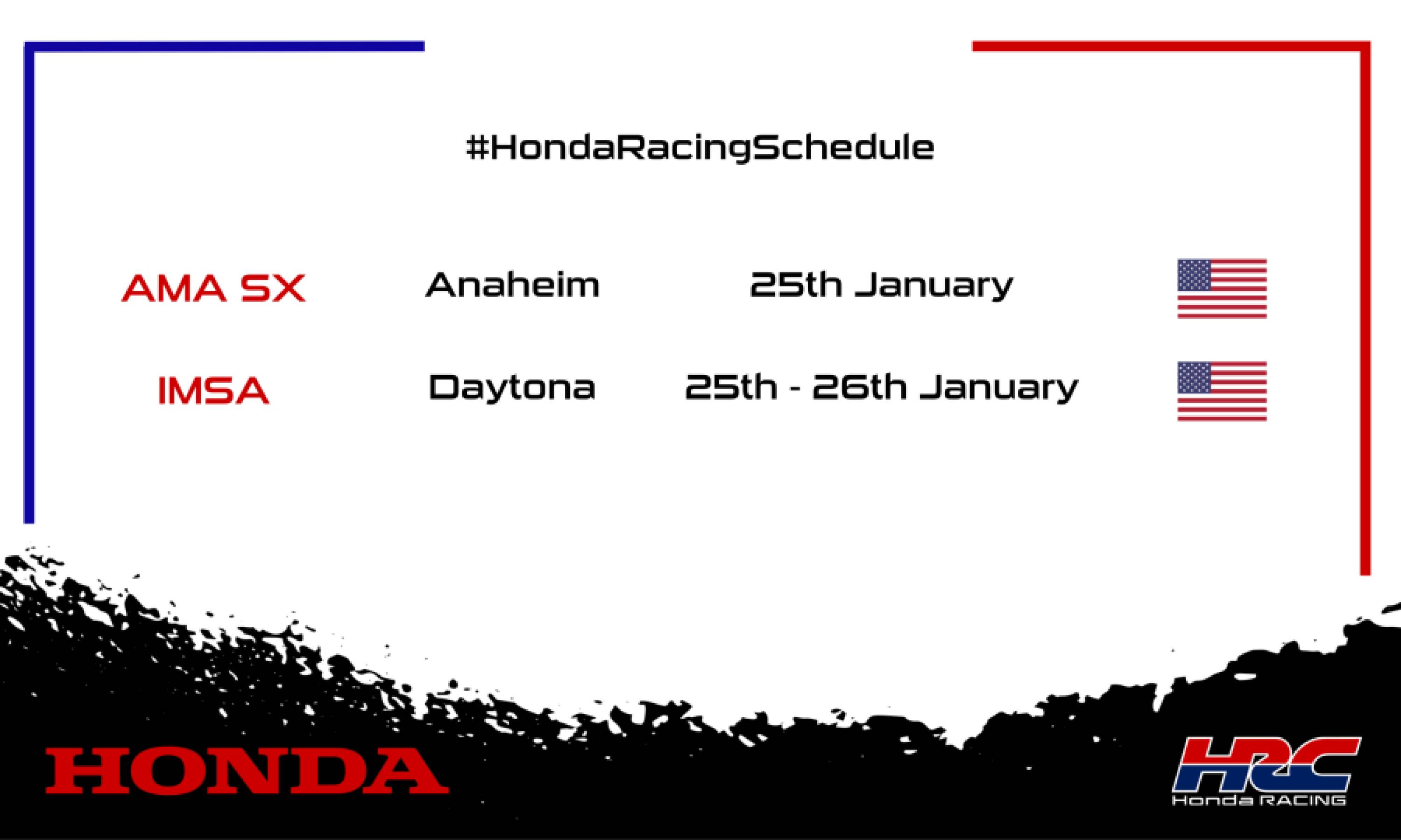 This weekend's racing