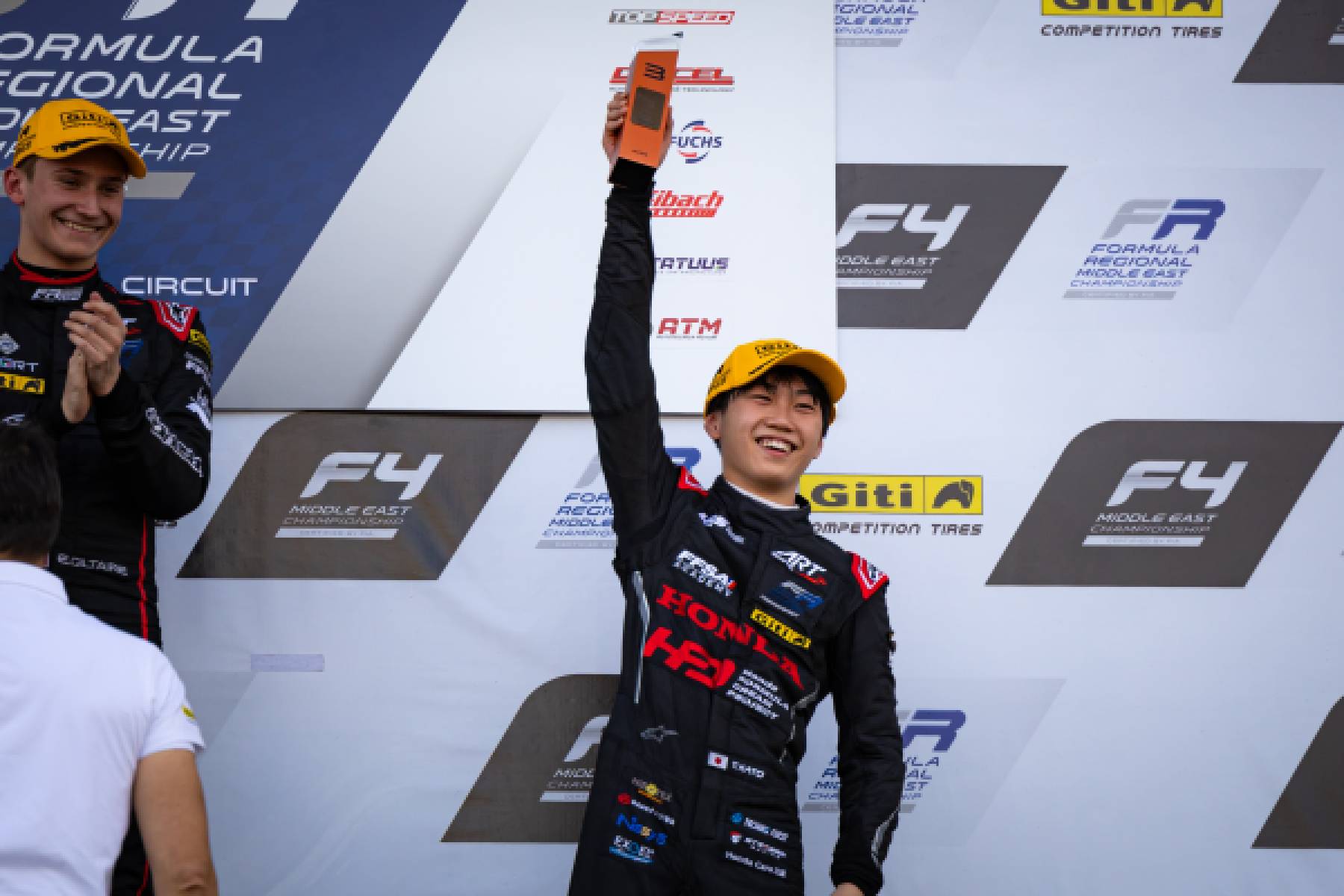 Maiden podium for Kato in Round 2
