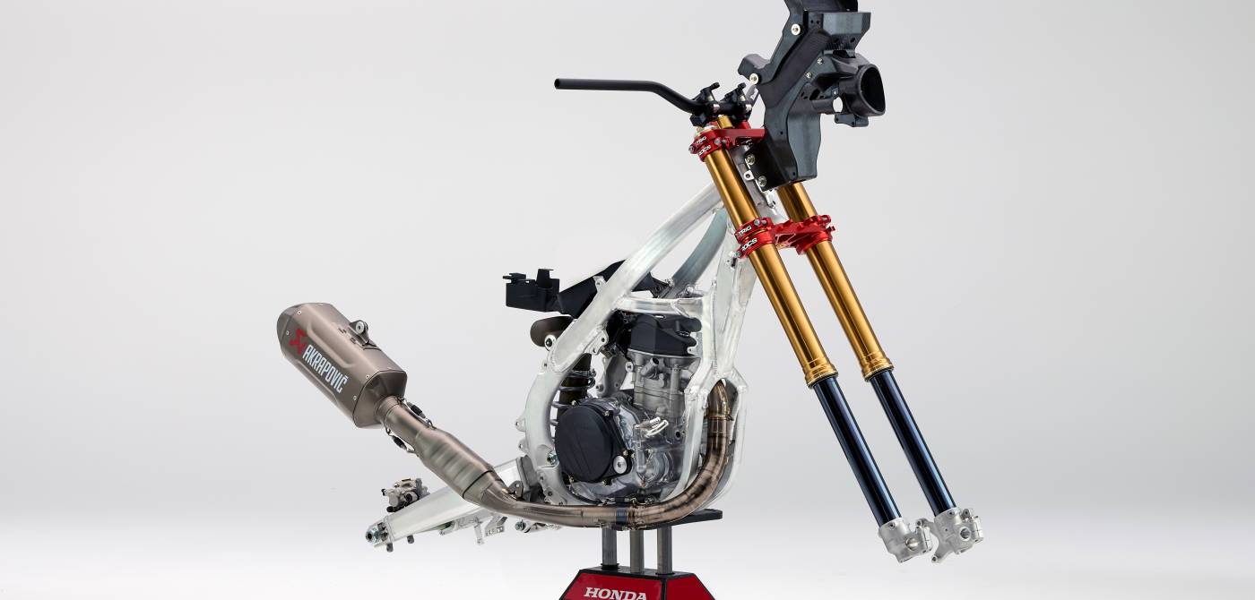 HRC to supply parts for the rally competition motorcycle “CRF450RX RALLY"
