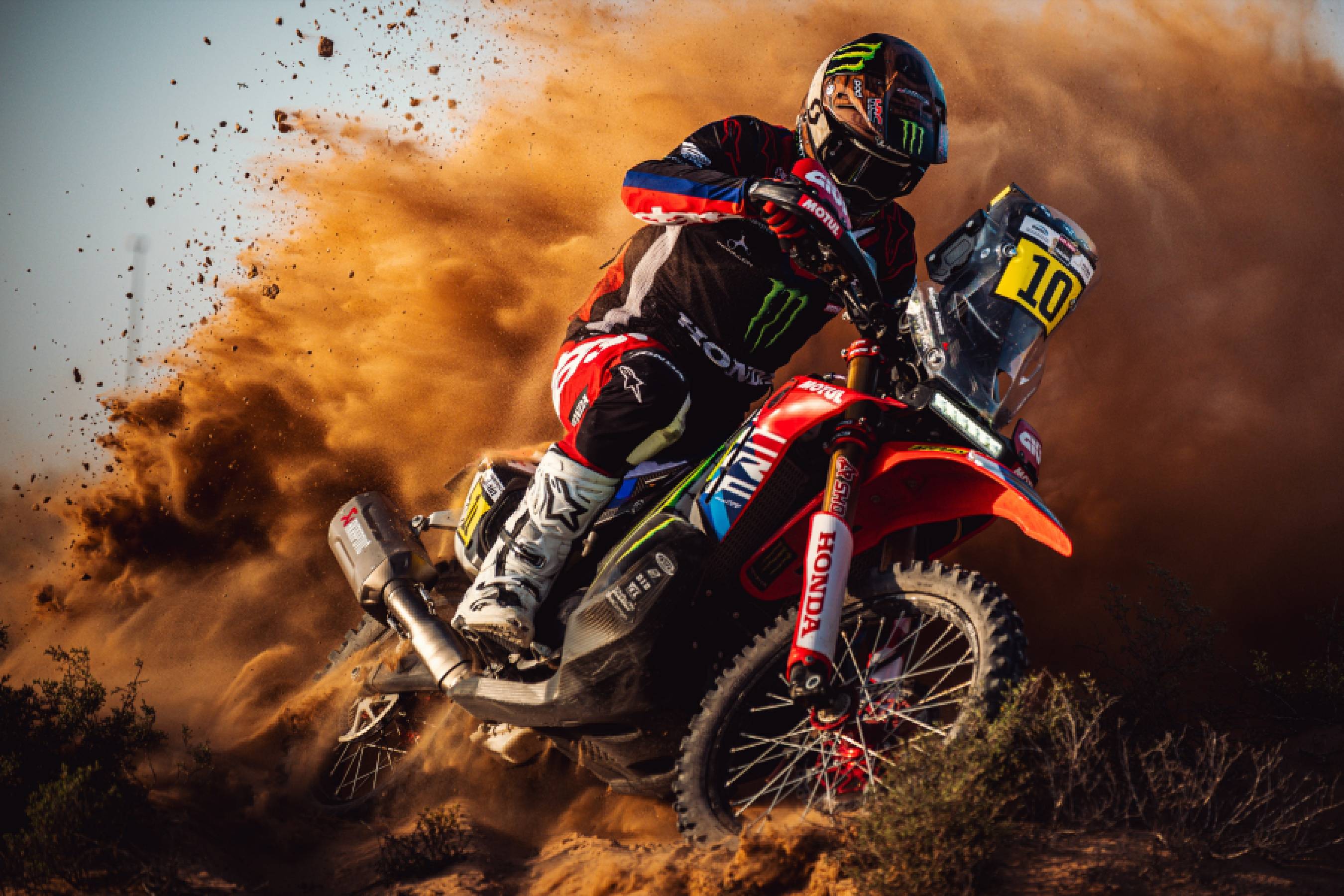 The Abu Dhabi Desert Challenge lies ahead for Monster Energy Honda HRC