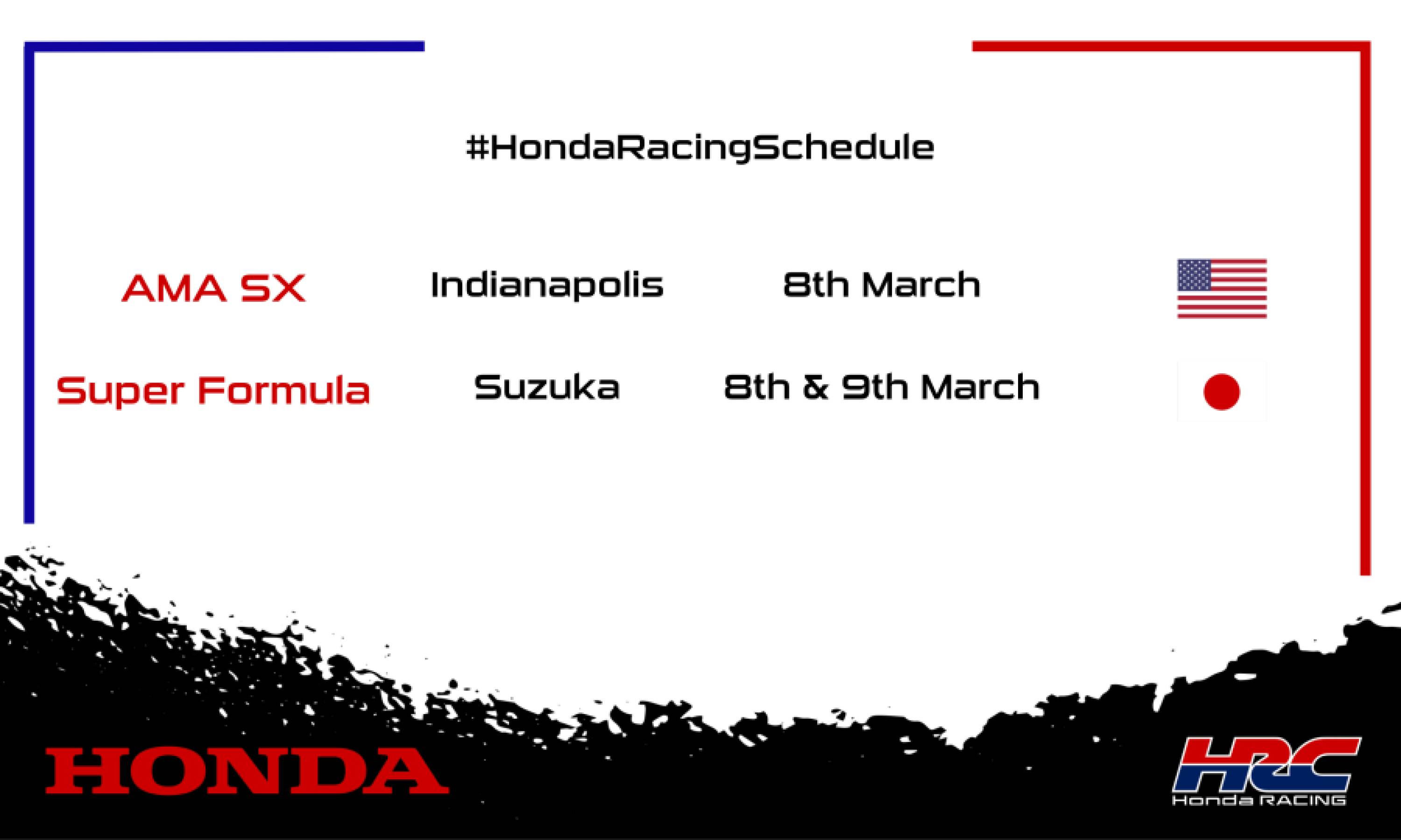 This weekend's racing