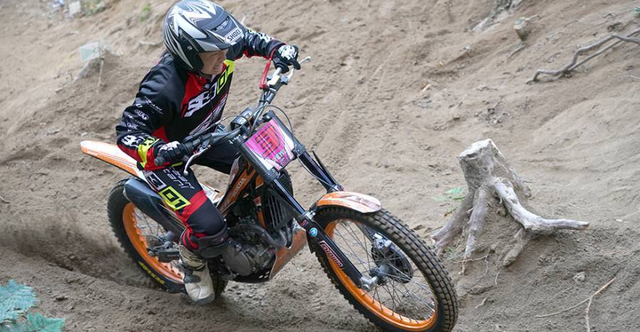 山中玲美、日曜日は3位表彰台