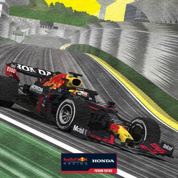 サンパウロGP 参戦記念ポスター